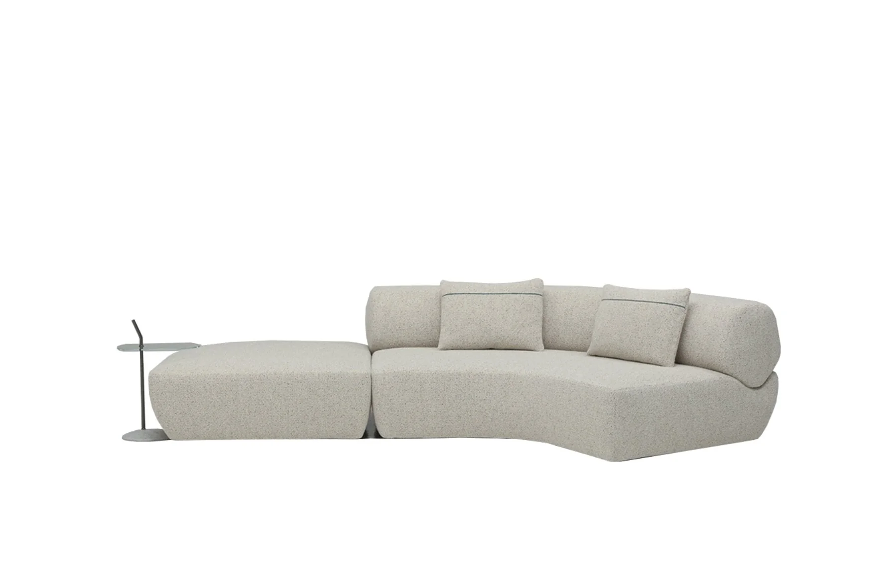 Naviglio Sofa with Left Ottoman