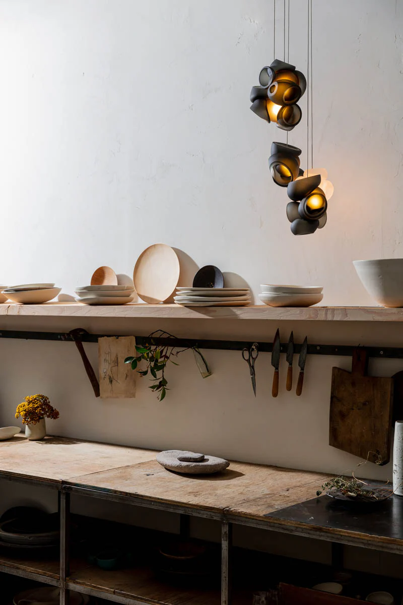 100.3 Suspension Lamp - Grey with Clear - Image 3