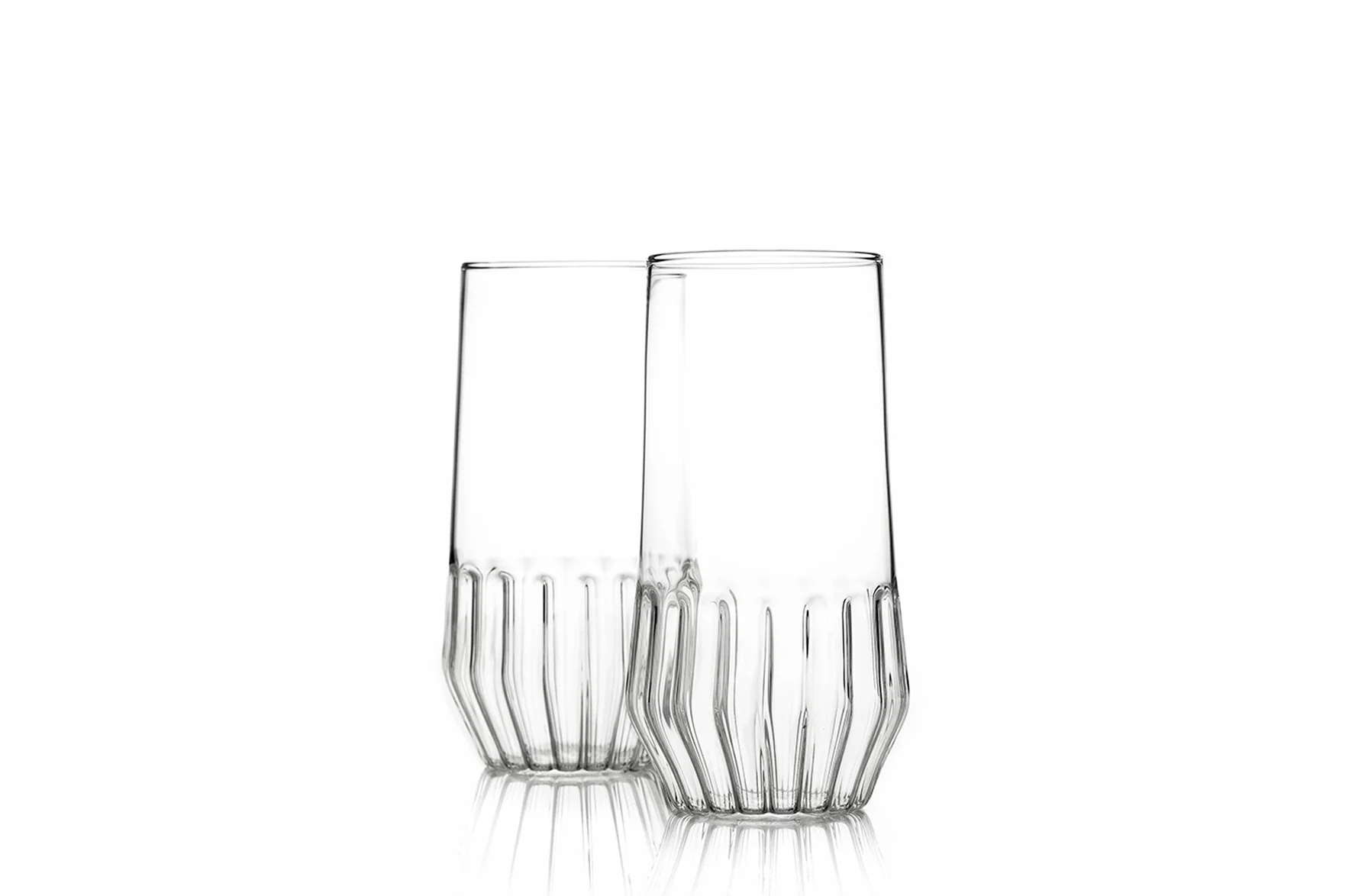 Mixed Large Glass - Set of 2