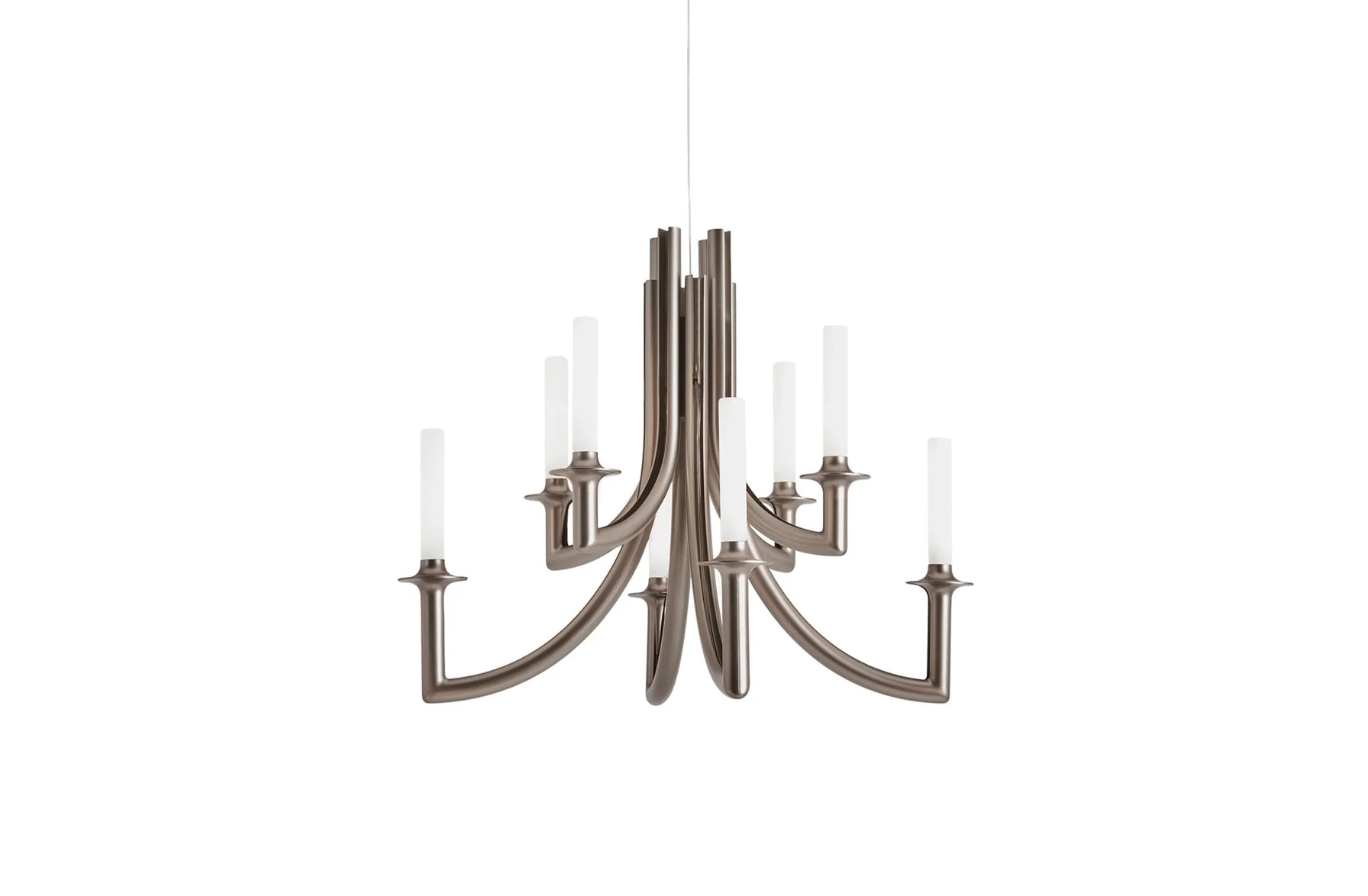 Khan Suspension Lamp - Metallic