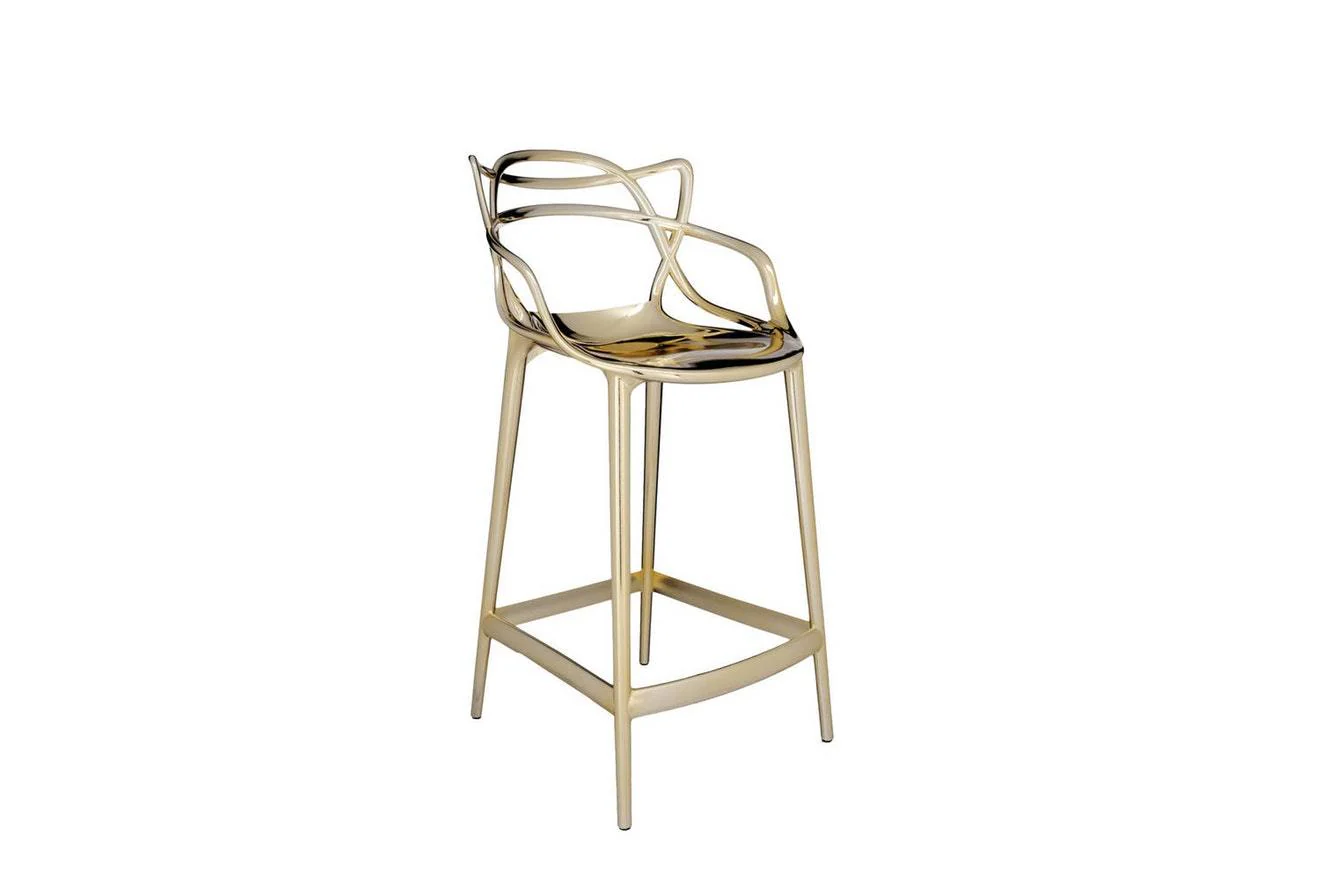Masters Stool - Small Metallic