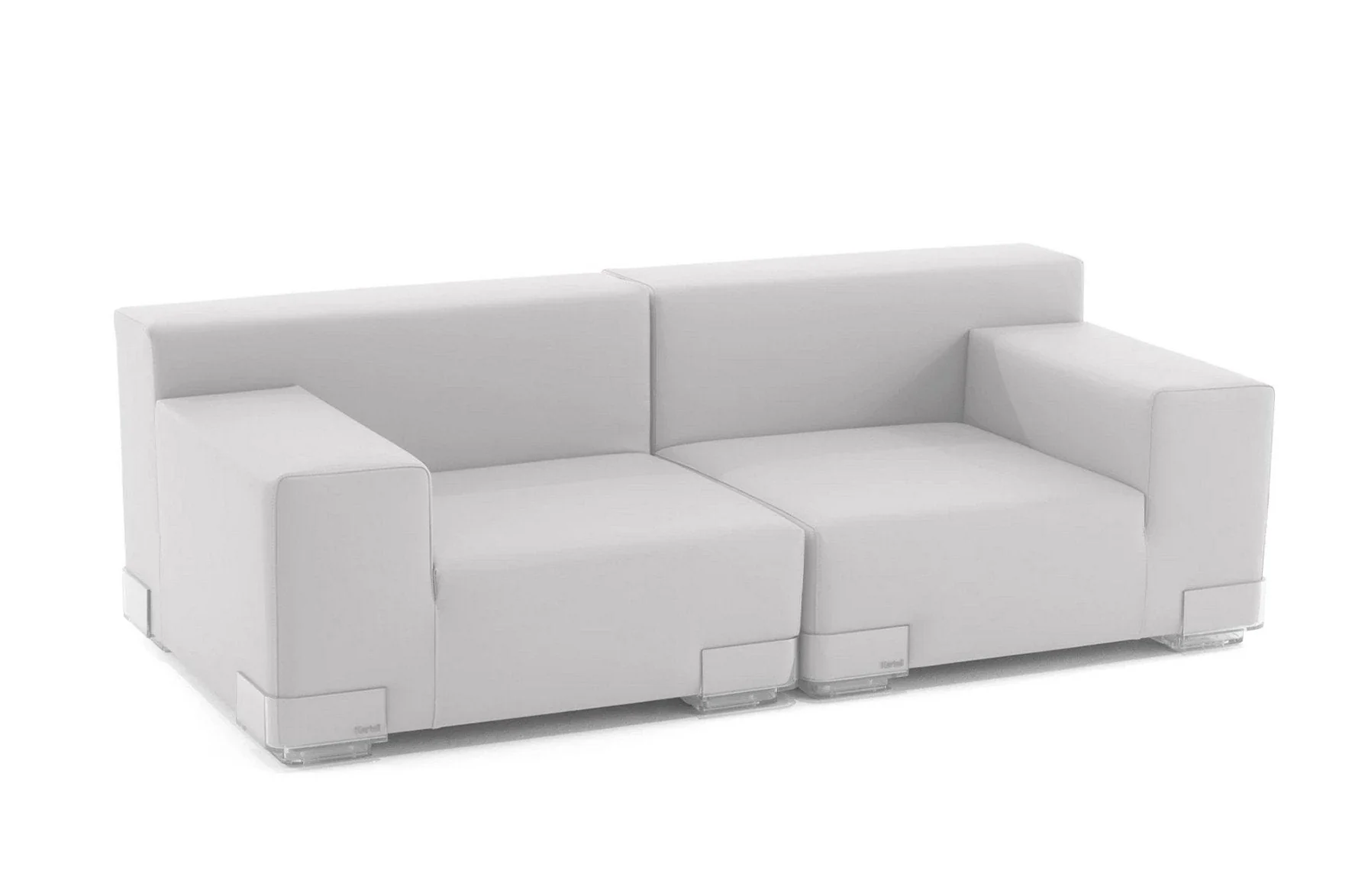 Plastics Tech Fabric 2 Seat Sofa