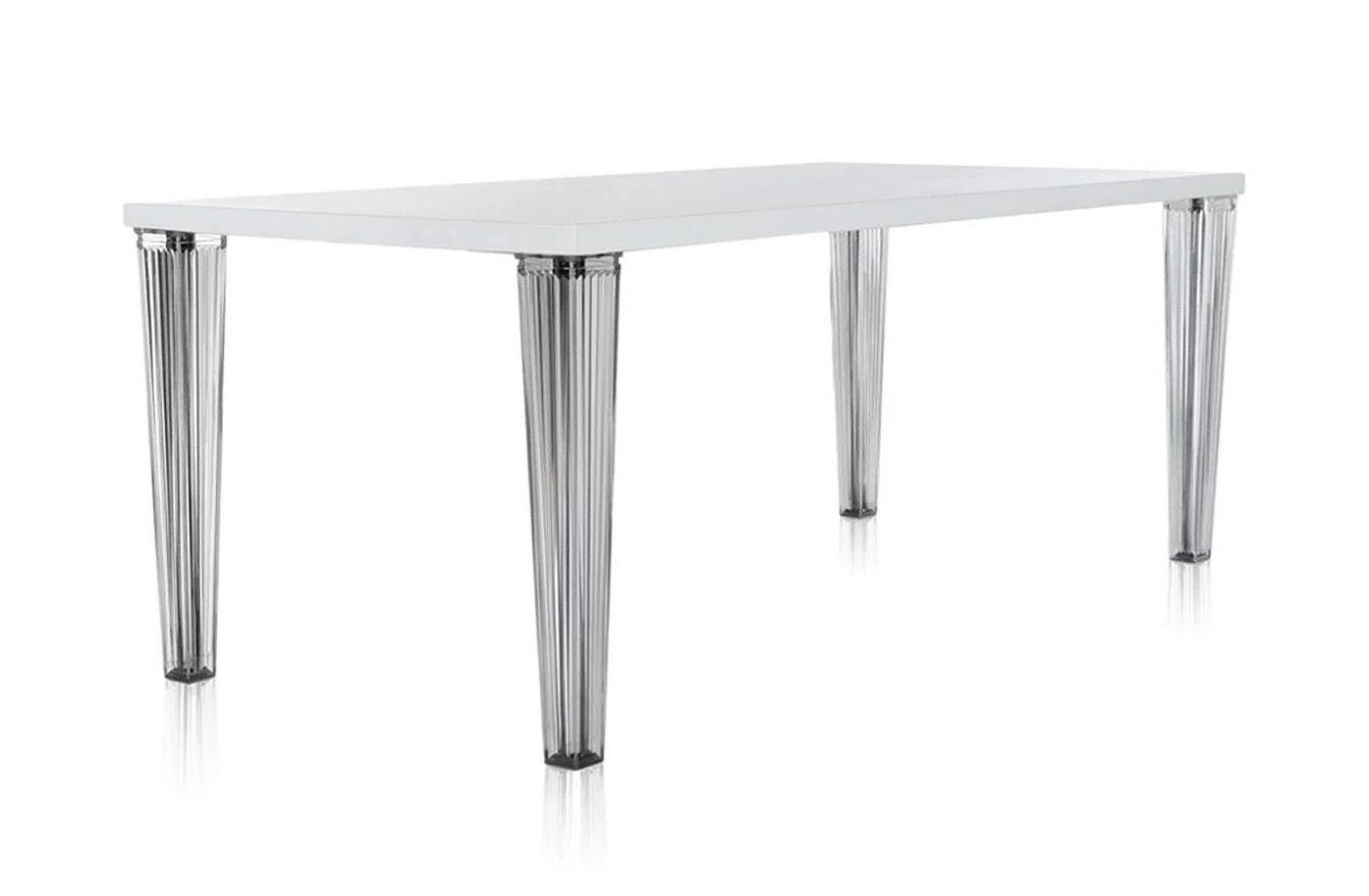 TopTop Large Rectangular Table - Glass Top