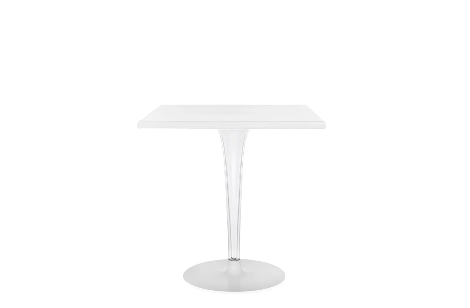 TopTop Contract Large Square Table - Round Leg