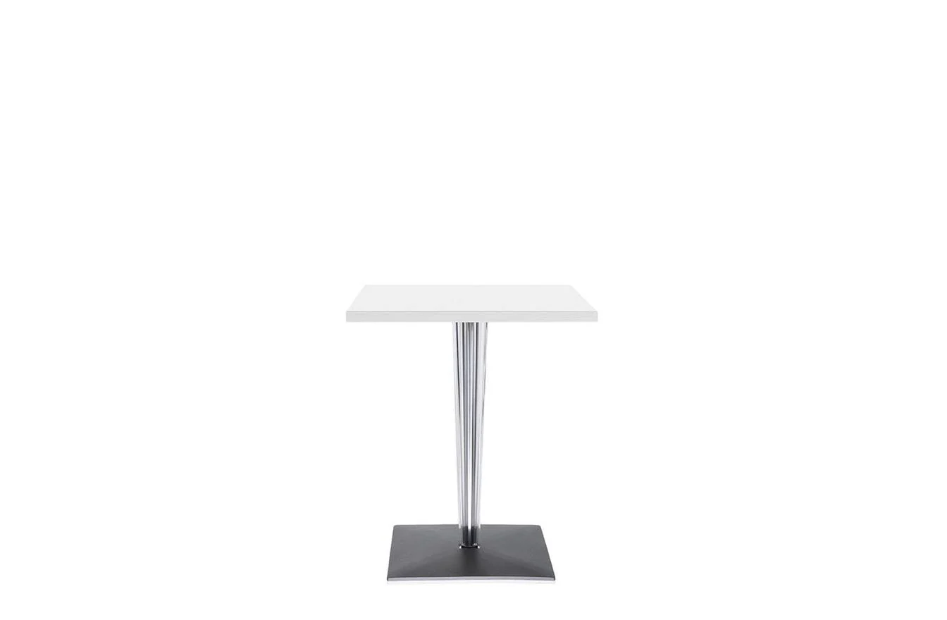 TopTop Small Square Table - Laminated Top - Square Leg