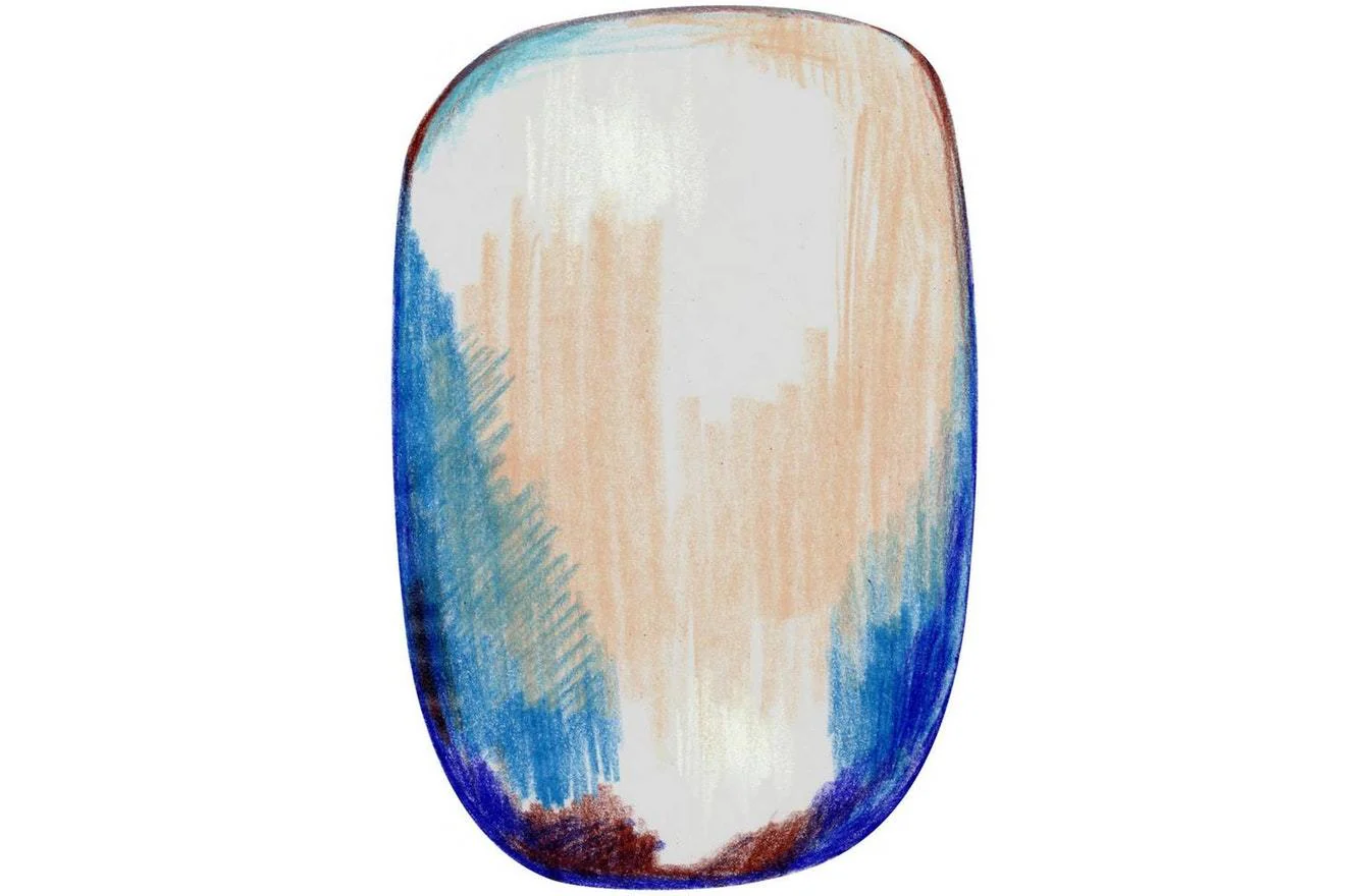Scribble Blue/Grey/Beige Rug